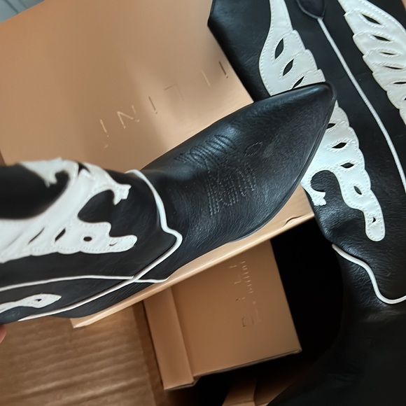 Billini ZEKE -BLACK boots western boots size 5 - Picture 4 of 7